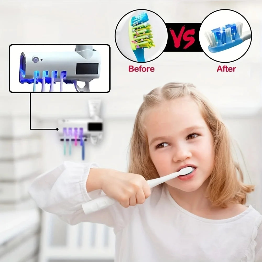 Uv smart tooth brush desinfector