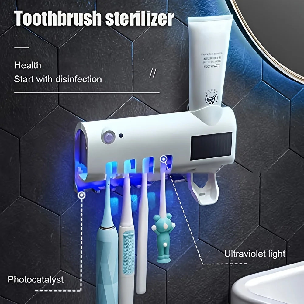 Uv smart tooth brush desinfector