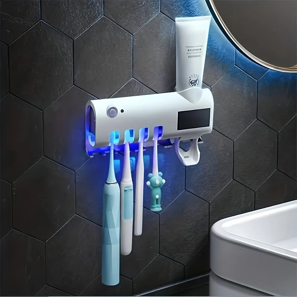 Uv smart tooth brush desinfector